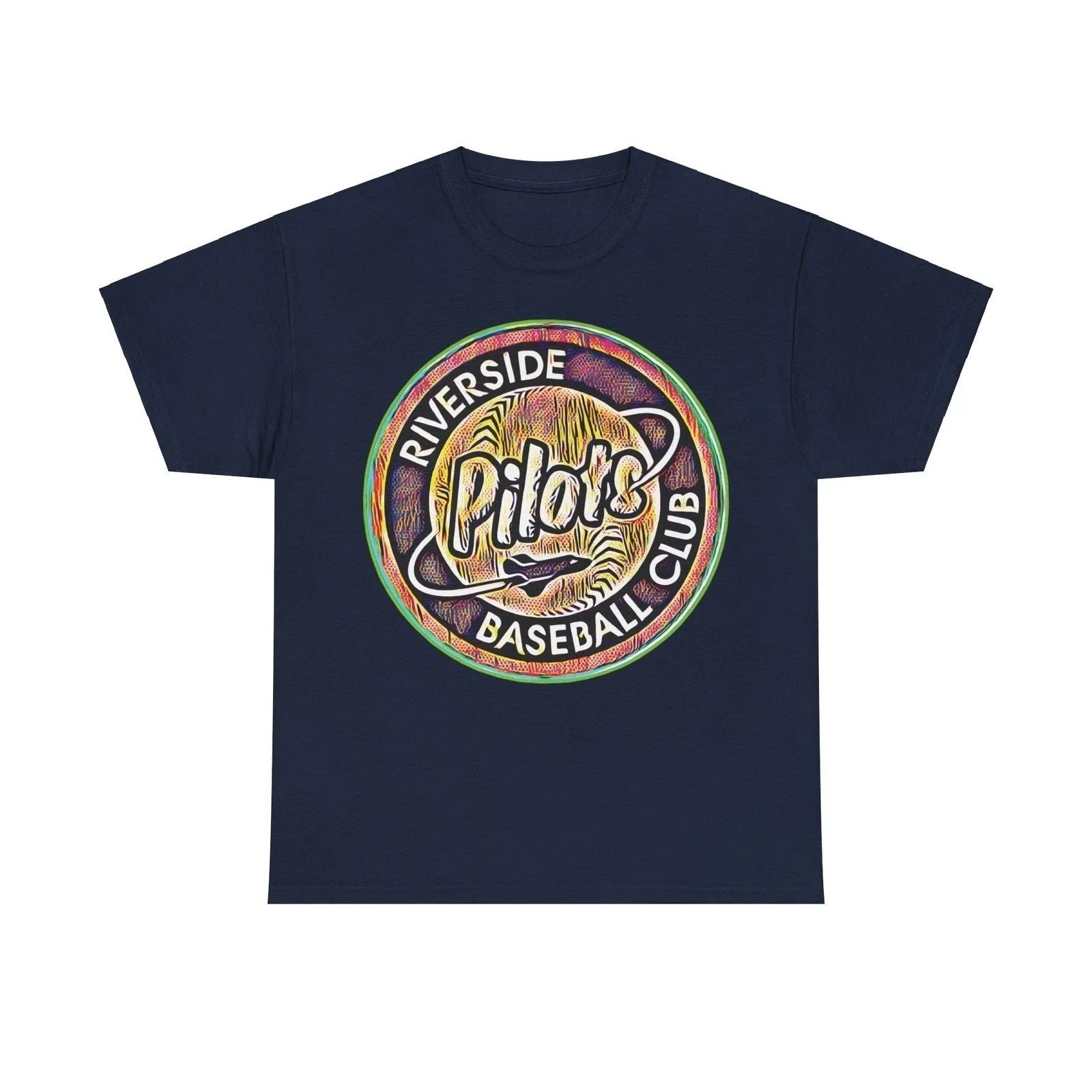 Camiseta del equipo de béisbol de California Riverside Pilots