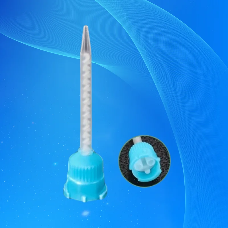 

‌ MB3.2-16S Одноразовый статический миксер | 16-слойный спиральный сердечник для эпоксидного клея и строительного клея 1:1 (полипропилен, защита от засоров D