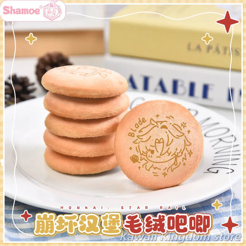 هونكاي: ستار السكك الحديدية جينغ يوان بليد دان هنغ أنيمي تأثيري أفخم زر دبوس لطيف الكرتون بروش شارة ظهره همبرغر قلادة