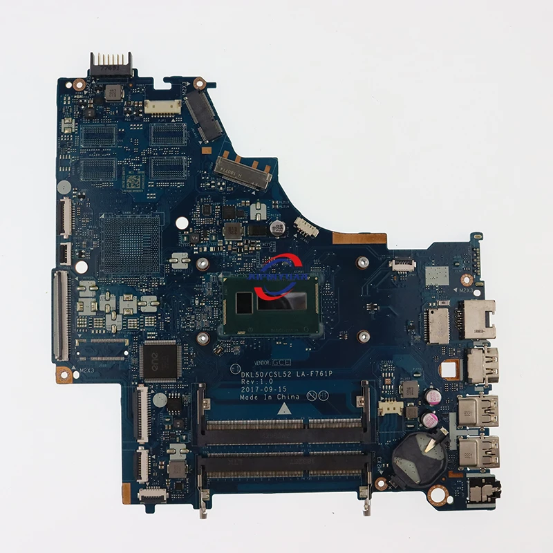 For Hp 15-BS Laptop Motherboard LA-E791P LA-E801P LA-E802P LA-F761P DKL50/CSL52 L04451-601 i3 CPU Notebook Mainboard Tested