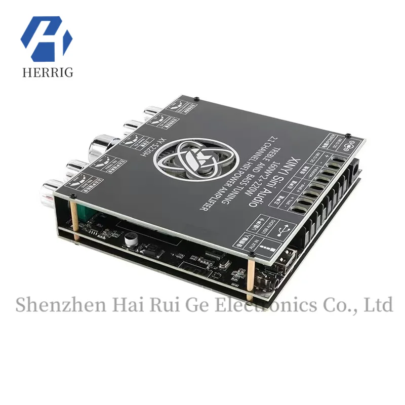 Modulo scheda amplificatore audio Bluetooth originale XY-S220H a 2.1 canali con audio ad alta fedeltà e alta qualità, TDA7498E