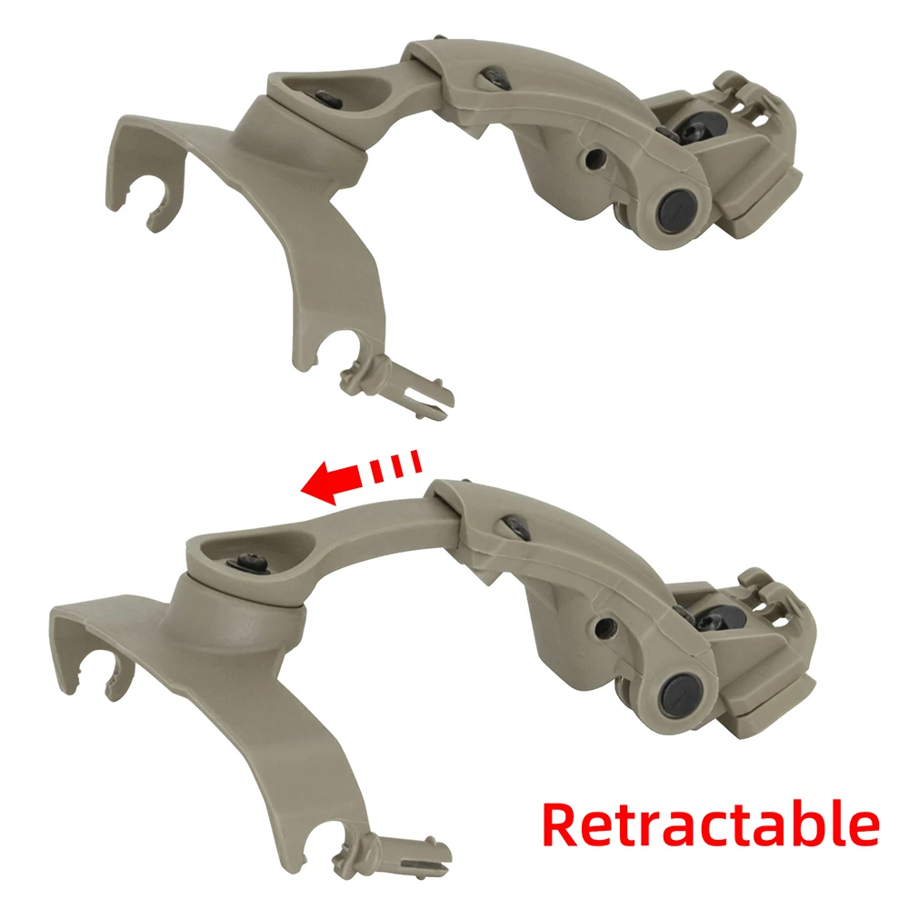 ARC Rail Adapter Accessory for Comta ii Comta iii Tactical Headset Hunting Shooting Headset Accessory