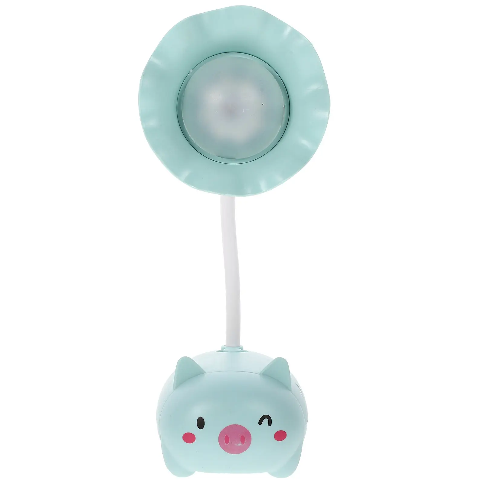 

1Pcs Plastic LED Desk Lamp Foldable Eye Protection Reading Lamp Non-Glare Flicker-Free Light for Children Students Study Room
