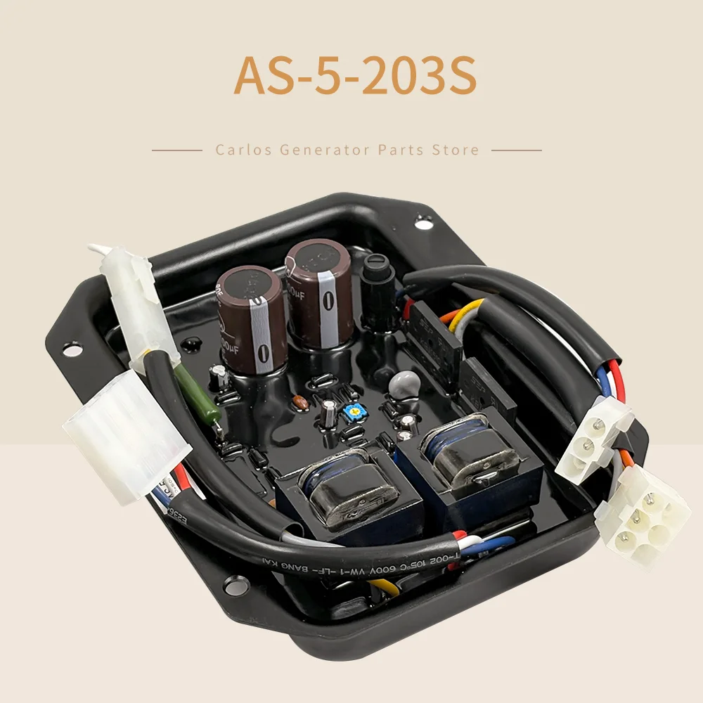 Denyo AS-5-203S AVR Brushless Stabilizer Control Module for Generator Set Automatic Voltage Regulator Part
