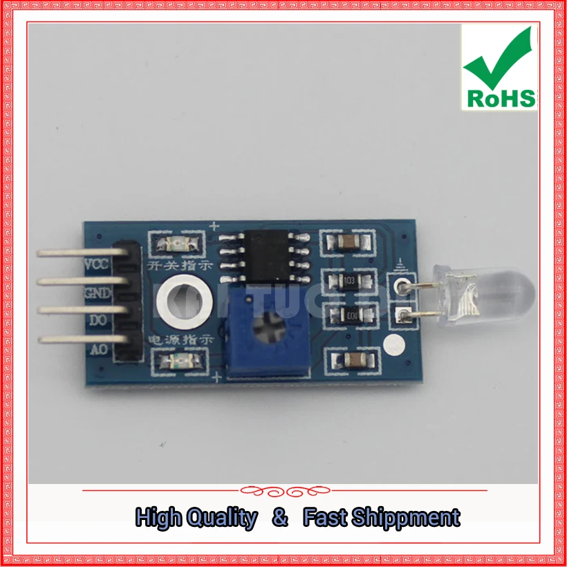 Photodiode Module Single Chip Microcomputer Module Robot Electronic Building Block Intelligent Car CN07 Board
