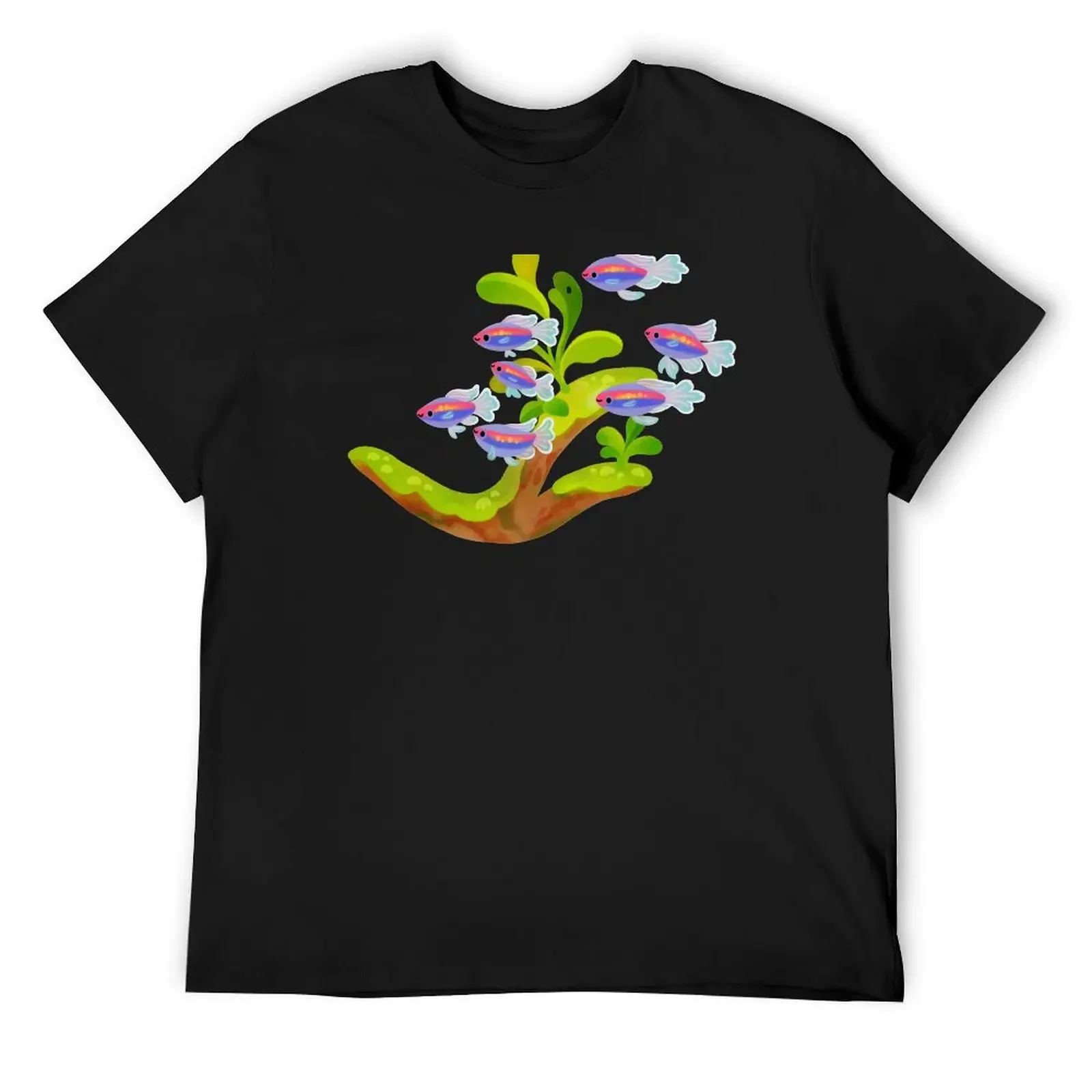 Fresh water fish and plants - Congo Tetra T-Shirt plus sizes animal prinfor boys vintage t shirt men