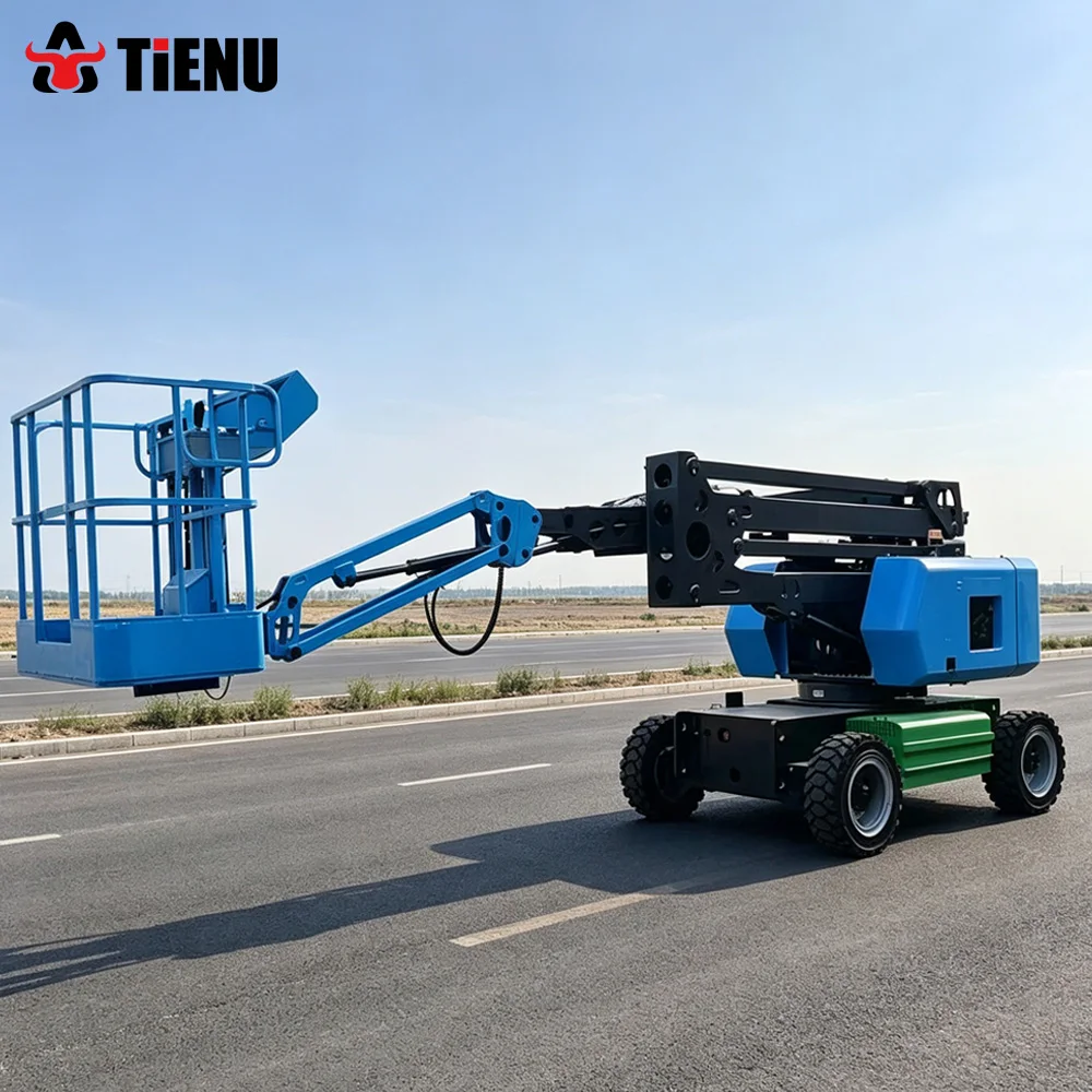 Scissor Lifts Are Hydraulic Lifting Platforms Suitable For Rugged Terrain Portable Telescopic Boom Aerial Work Platforms