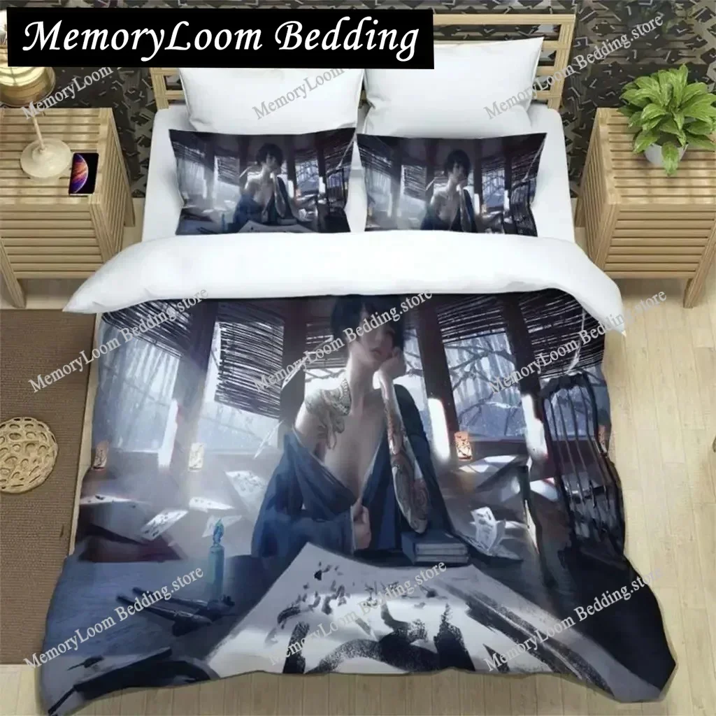Sexy And Enchanting Beauty Printed Bedding Soft And Comfortable Fashion Gift For Friends  Customizable Comforter Bedding Sets