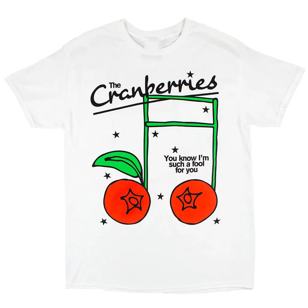 

Белая футболка Cranberries всех размеров от S до 5XL YA1290