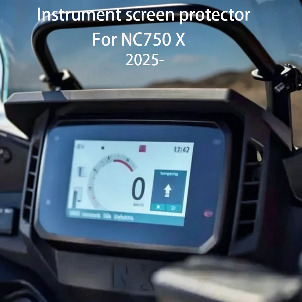 For Honda NC 750 X 2025- Motorcycle Scratch Cluster Screen NC750 X NC750X Dashboard Protection Instrument Film Accessories
