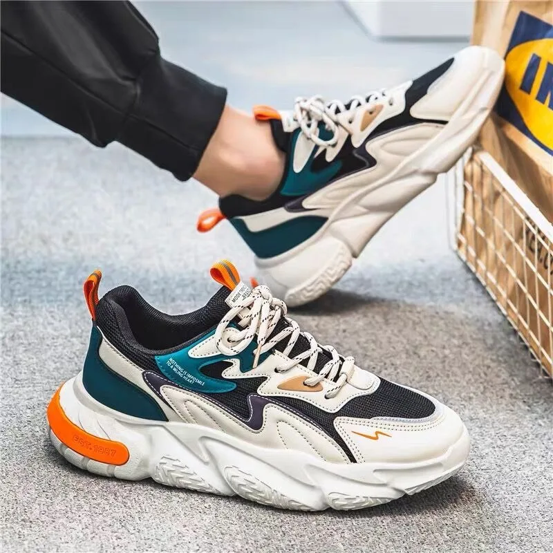 Fashion Men Casual Sneakers High Quality Comfortable Platform Running Sport Shoes Breathable Basketball Footwear Tenis Masculino