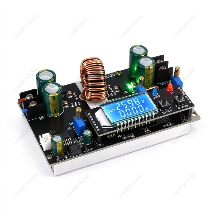 For MPPT Solar Controller Battery Charging Module Photovoltaic Synchronous Rectifier Auto Boost Buck Power Supply For Panel
