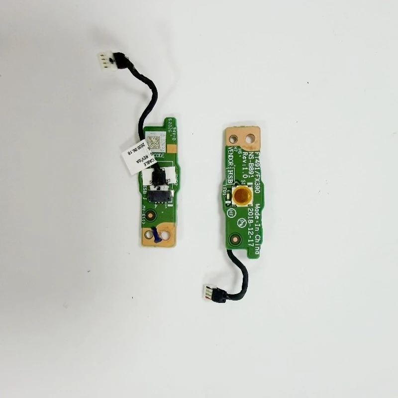 ... for Lenovo X390 X395 T490S switch small board, small board cable NS-B891...