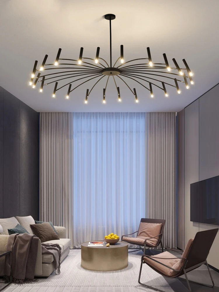 Modern New Chandelier Nordic Villa Living Room Ceiling Pendant Lights Lighting For Dining Room Bedroom Home Decor Light Fixture