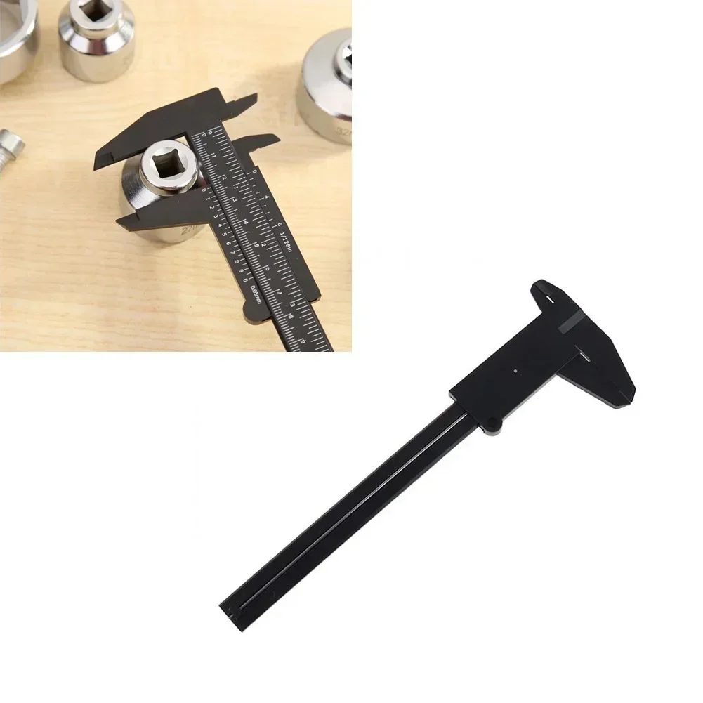 0-150mm Mini Plastic Sliding Vernier Caliper Gauge Measure Tool Ruler Micrometer Vernier Calipers Measurement Tool