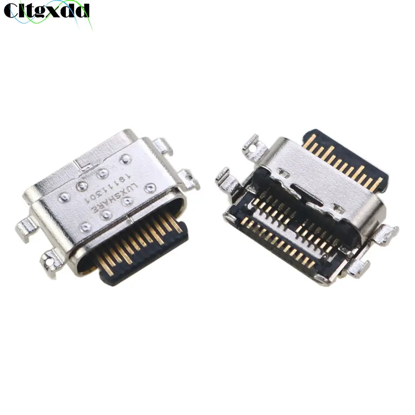 Cltgxdd 1pcs For BlackBerry key2 LE Key 2 Two USB Type C Charging Port Tail Plug Type-c Female Socket Connector