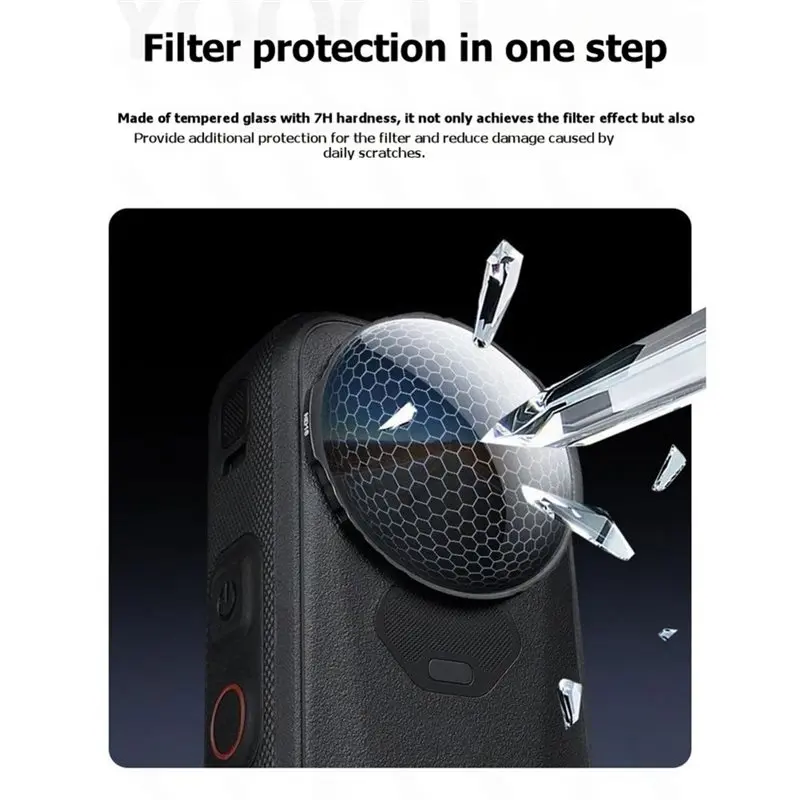 B03B-ND Filter For X6 Camera ND16 ND32 ND64 Neutral Density Lens Filters ND32 For Outdoor Bright Light Shooting
