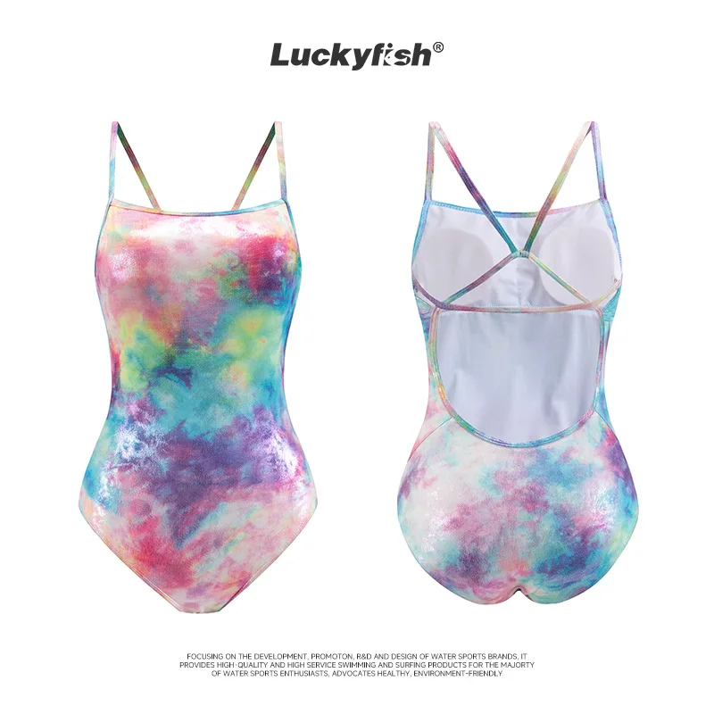 Women One Piece Digital Printed Outdoor WaterProof Surfing Beach SwimSuit Sexy Breathable Spandex Quick-Drying Bathing SwimWear