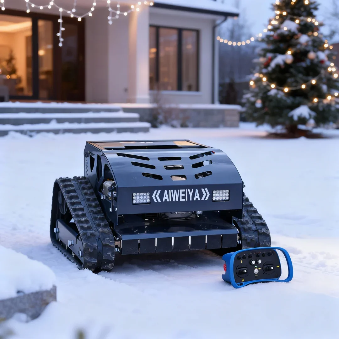 

Индивидуальный автоматический робот-измельчитель газона — беспроводной гусеничный пульт дистанционного управления, промышленное оборудование для садовой фермы