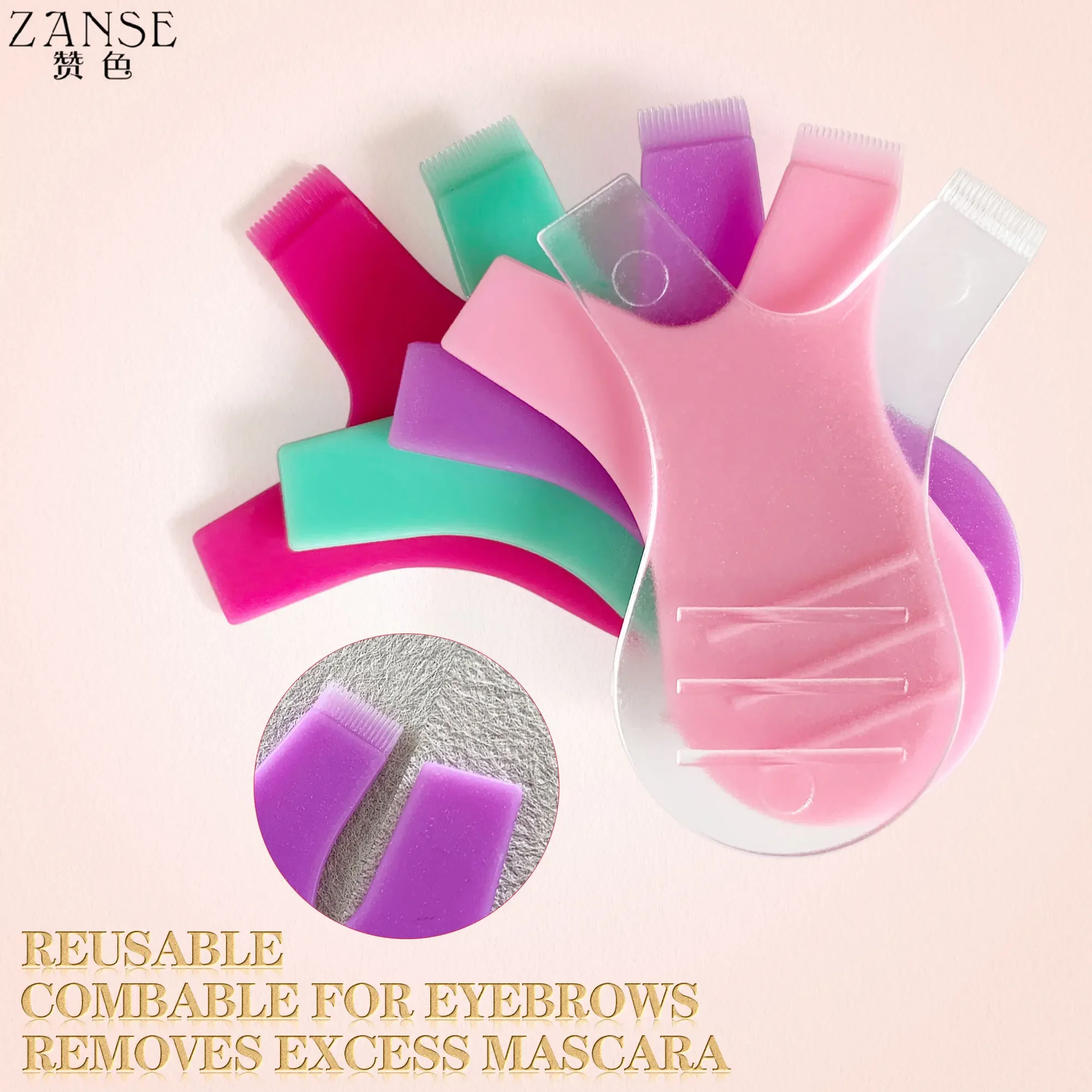 ZANSE-Brosses à cils YShape, bigoudi de levage, mascara, brosse d'extension de cils, outils de maquillage, accessoires cosmétiques, 20 pièces