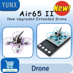 BETAFPV Air65 II Brushless Whoop FPV Drone Matrix 1S 5IN1 II Quad For Champion Racing Freestyle Fit LAVA 1S II 320mAh Battery