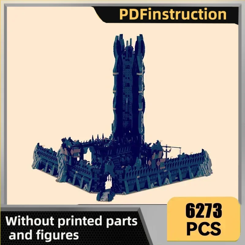 

Волшебные кольца, модель фильма Moc, строительные кирпичи CS Cirith Ungol, технология, модульные блоки, подарки, рождественские игрушки, наборы «сделай сам», сборка