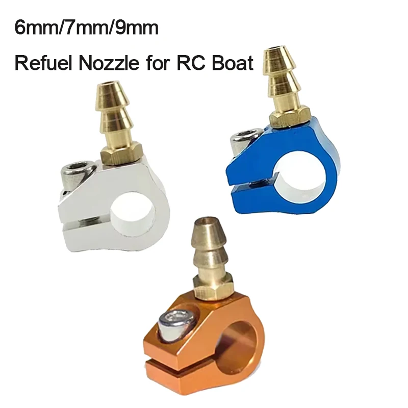 RC Boat 6/7/9mm Copper Pipe Fuel Clip / Shafting Copper Tube Clip For Remote Control Electric Boat DIY Modified Accessories
