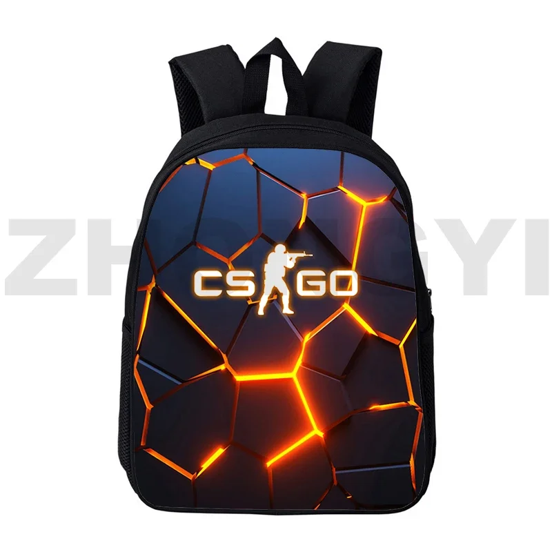 3D Print CS GO Backpacks Men CSGO Shooting Game School Back Pack for Boys Girls Quality Nylon Bookbag Student Cartoon Mochila