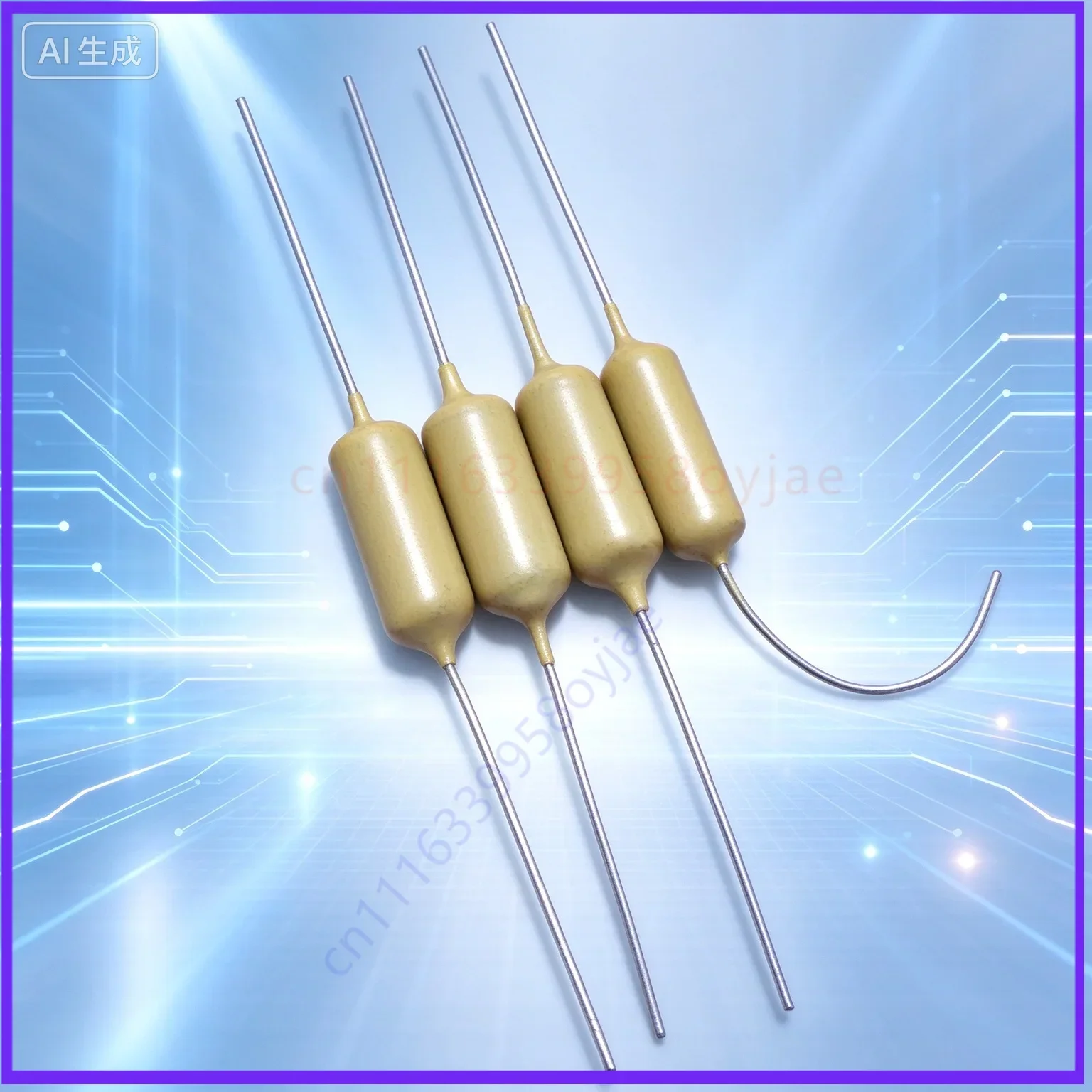 10pcs  Vintage for Western Electric USA 64T Series 0.0018UF 400V Axial Coupling Non-Polar Capacitor