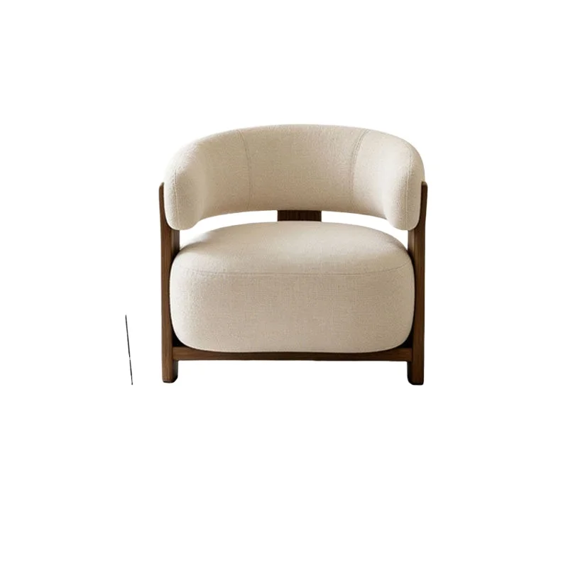 French Clown Lazy Sofa Chair Bedroom Single Sofa Chair