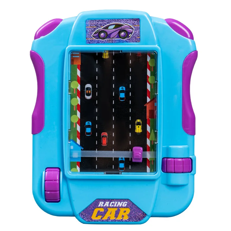 Gowinbaby Juguete de Coche de Carreras para Niños Sin Motor, Juego de Simulación de Conducción del Tamaño de la Palma de la Mano para Niños