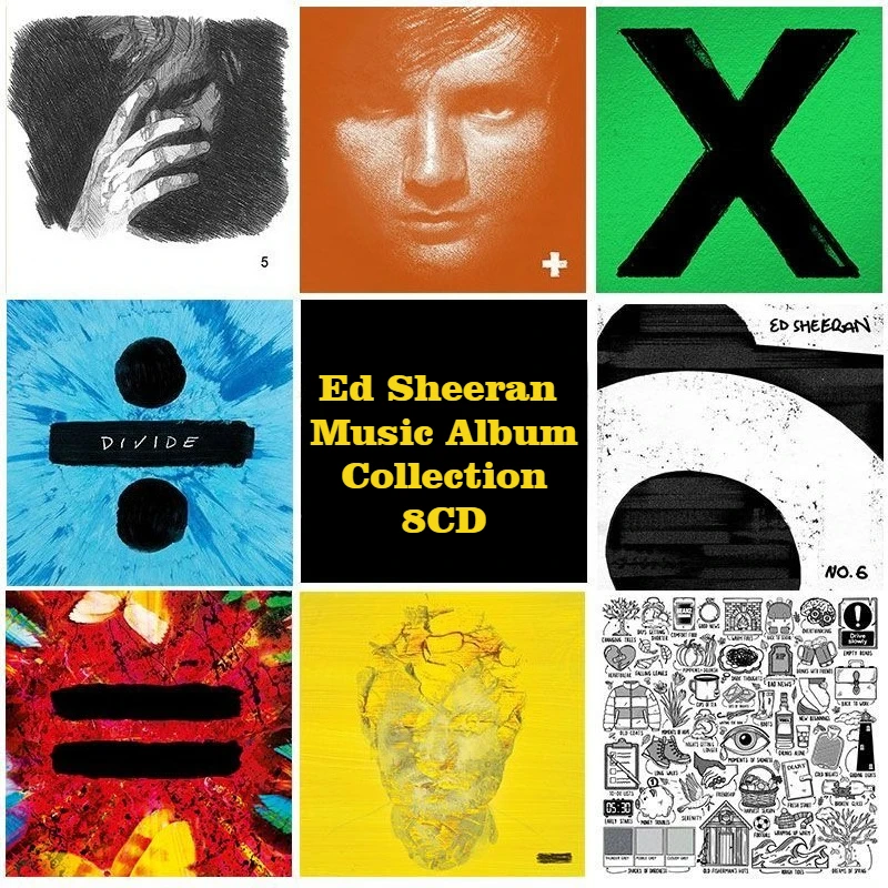 Ed Sheeran 8CD Musi…