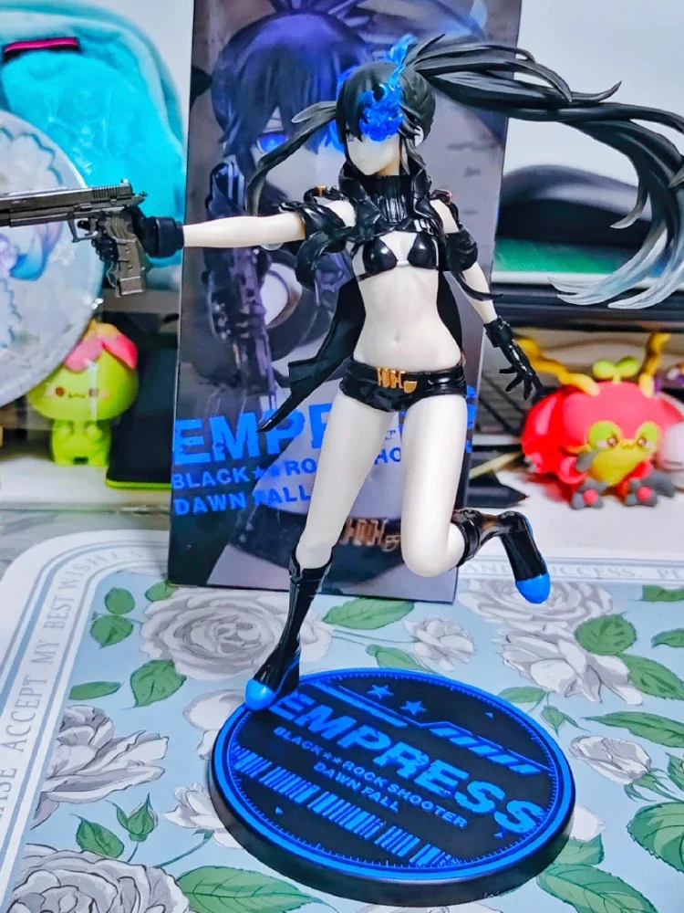 TAITO Black Rock Shooter Queen Awakens, modelo de figura móvil, juguete de película, juego de Anime, auténtico Stock