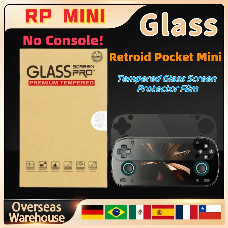 

Portable Retroid Pocket Mini Tempered Glass Screen Protector Film Retro ConsoleTempered Glass Films Game Accessories RPMINI Gift