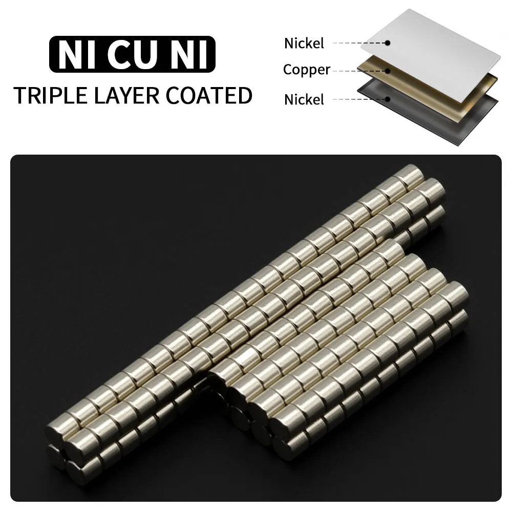 3x3 مللي متر مغناطيس النيوديميوم القوي N35 ندفيب المغناطيسي الدائم imanes جولة سوبر مغناطيس الثلاجة قوي DIY بها بنفسك