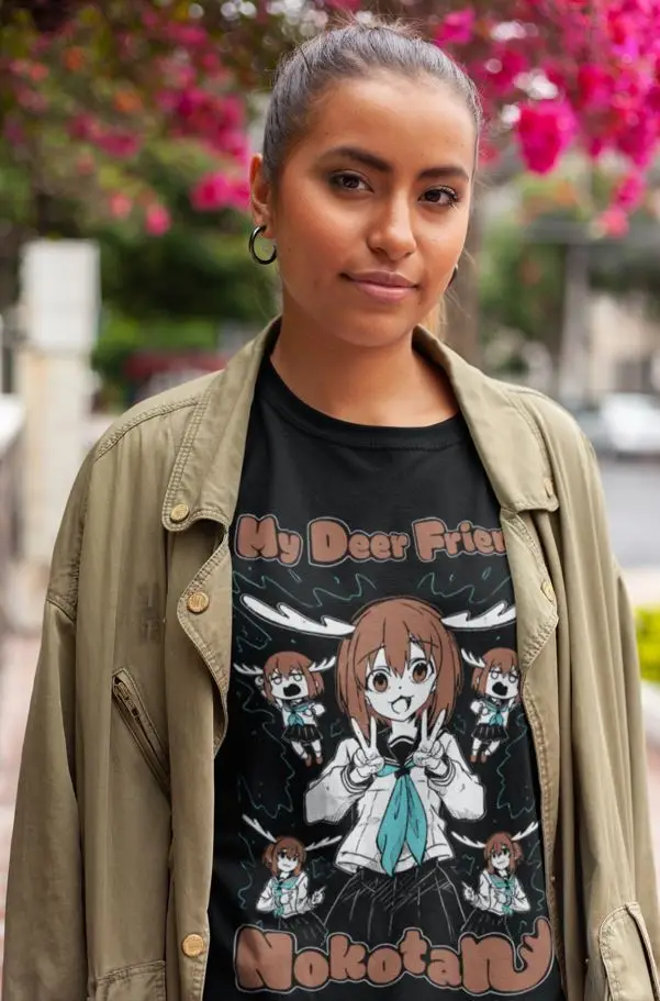 My Deer Friend Nokotan Anime T-shirt My Deer Friend Nokotan Anime Gift Shirt