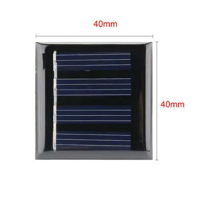 5Pcs 2V 40mA Poly Mini Solar Panel Module DIY for Toys Charger 40mmx40mm