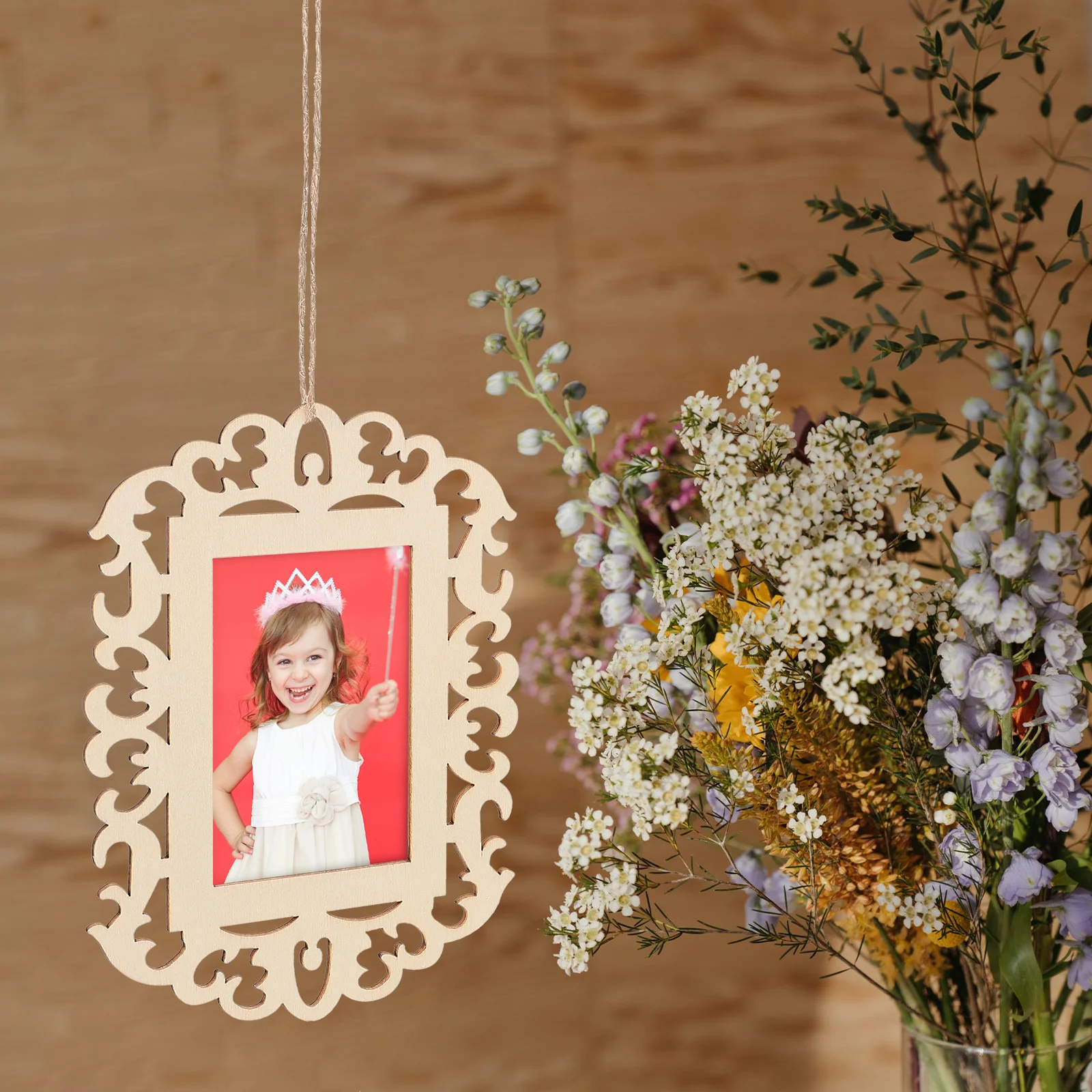 

1 set Frames Photo Frames For Desktop Home Decor Coloring Decorative Photo Frame Craft Kids Gift Picture Frame