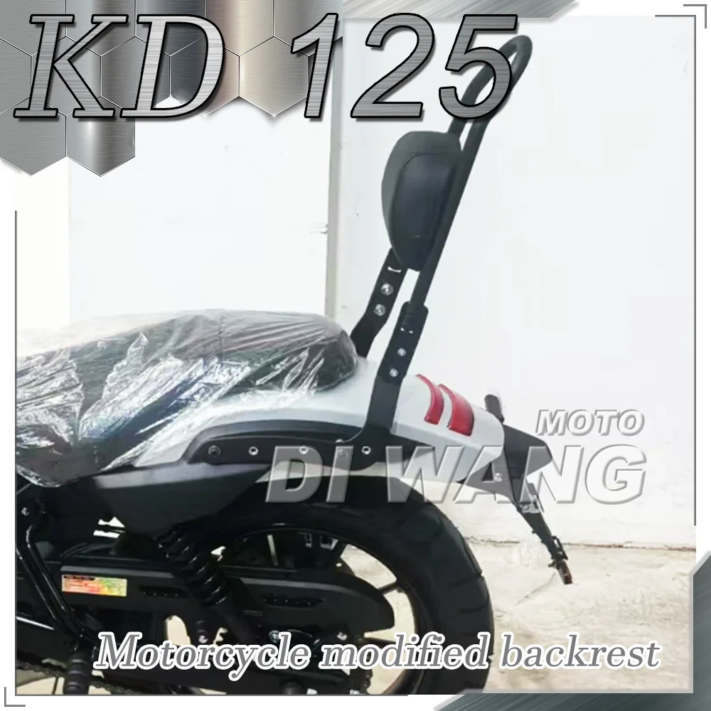 

Motorcycle Crash Bar Backrest Luggage Rack Foot Peg Modified Parts Compatible For ZONTES KD 125C2 125-C2 150C2