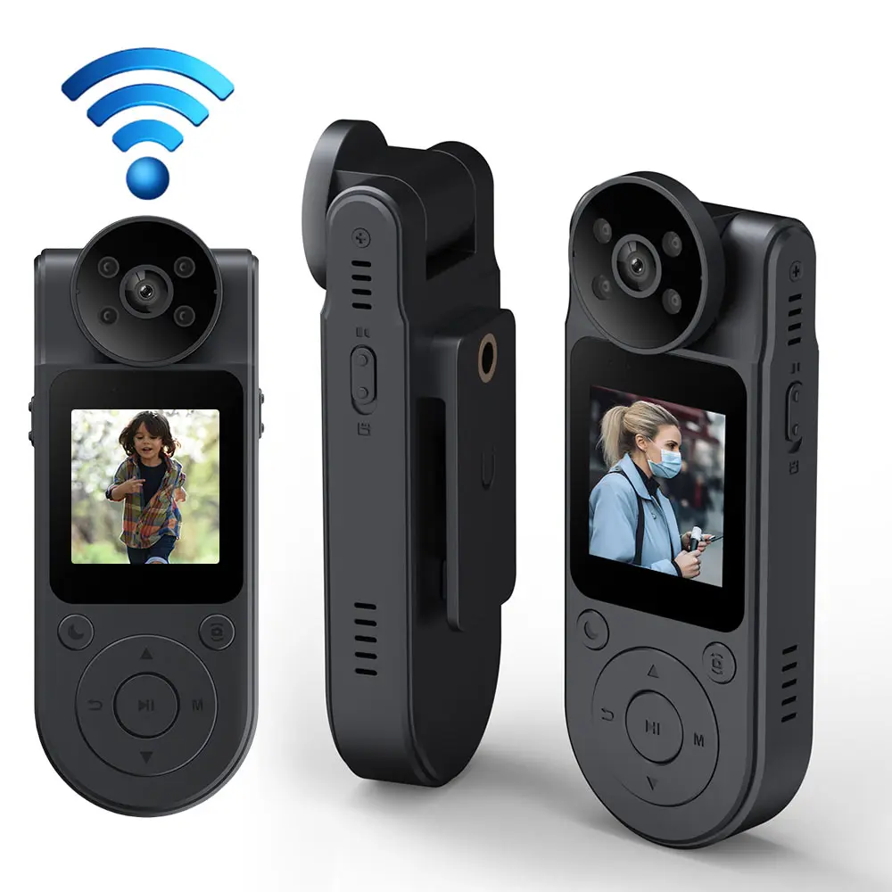 WIth Wifi 1080P Body Mini Camera Portable Small Digital Video Recorder Police BodyCam Infrared Night Vision Miniature Camcorder