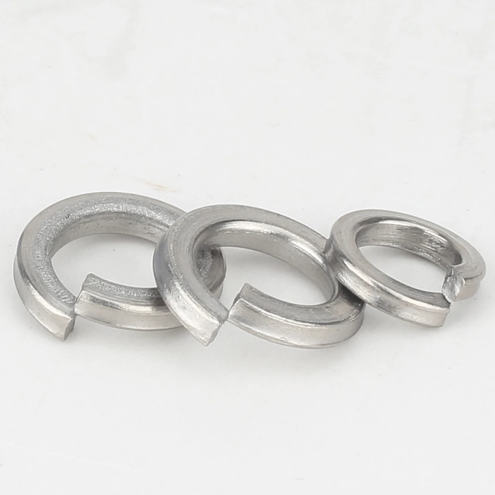 TA2 M2.5 M3 M4 M5 M6-M12 M30 Titanium Spring Washer Ti Washers