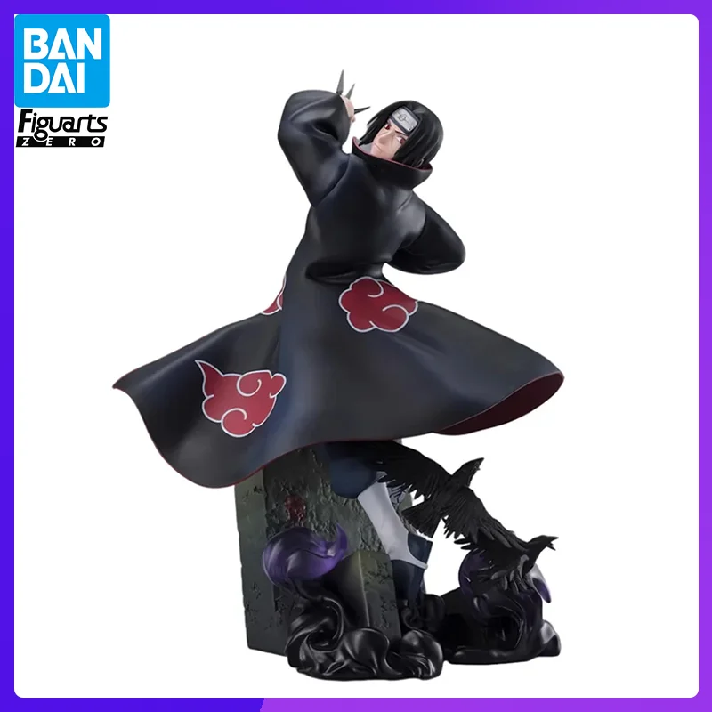 

In Stock Bandai FiguartsZERO NARUTO Uchiha Itachi New 24cm Original Anime Figure Model Toy Boy Action Figure Collection Doll PVC