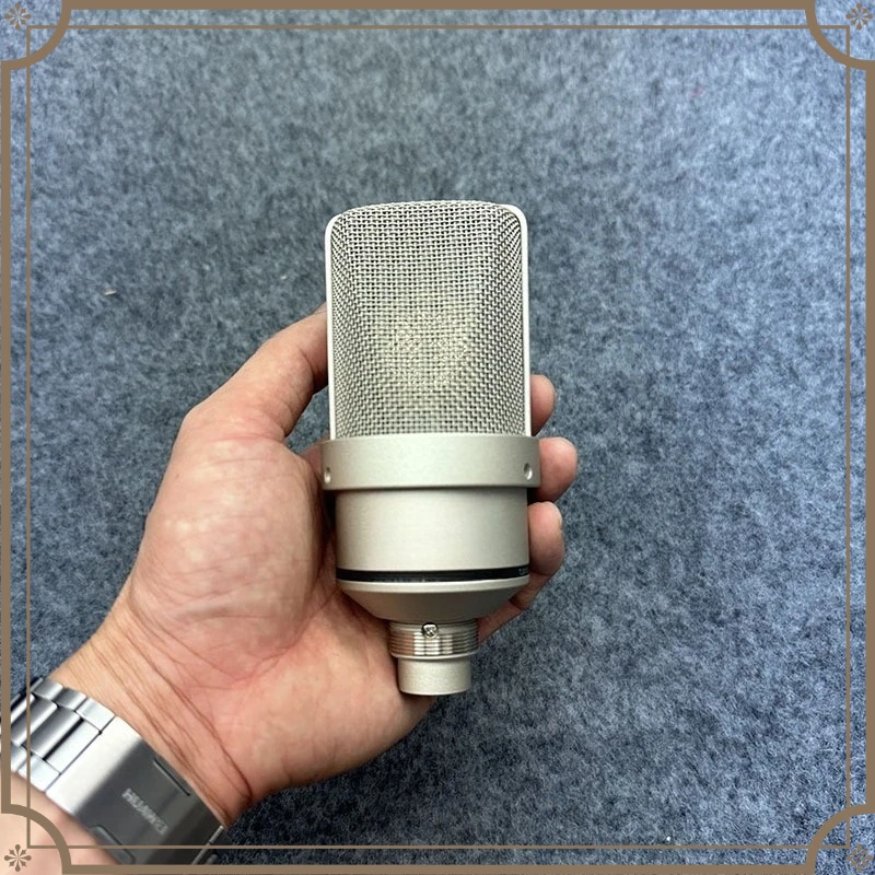 TLM103 Wired Condenser Microphone Champagne Color With Wooden Box Professional Studio Recording Vocal Mic