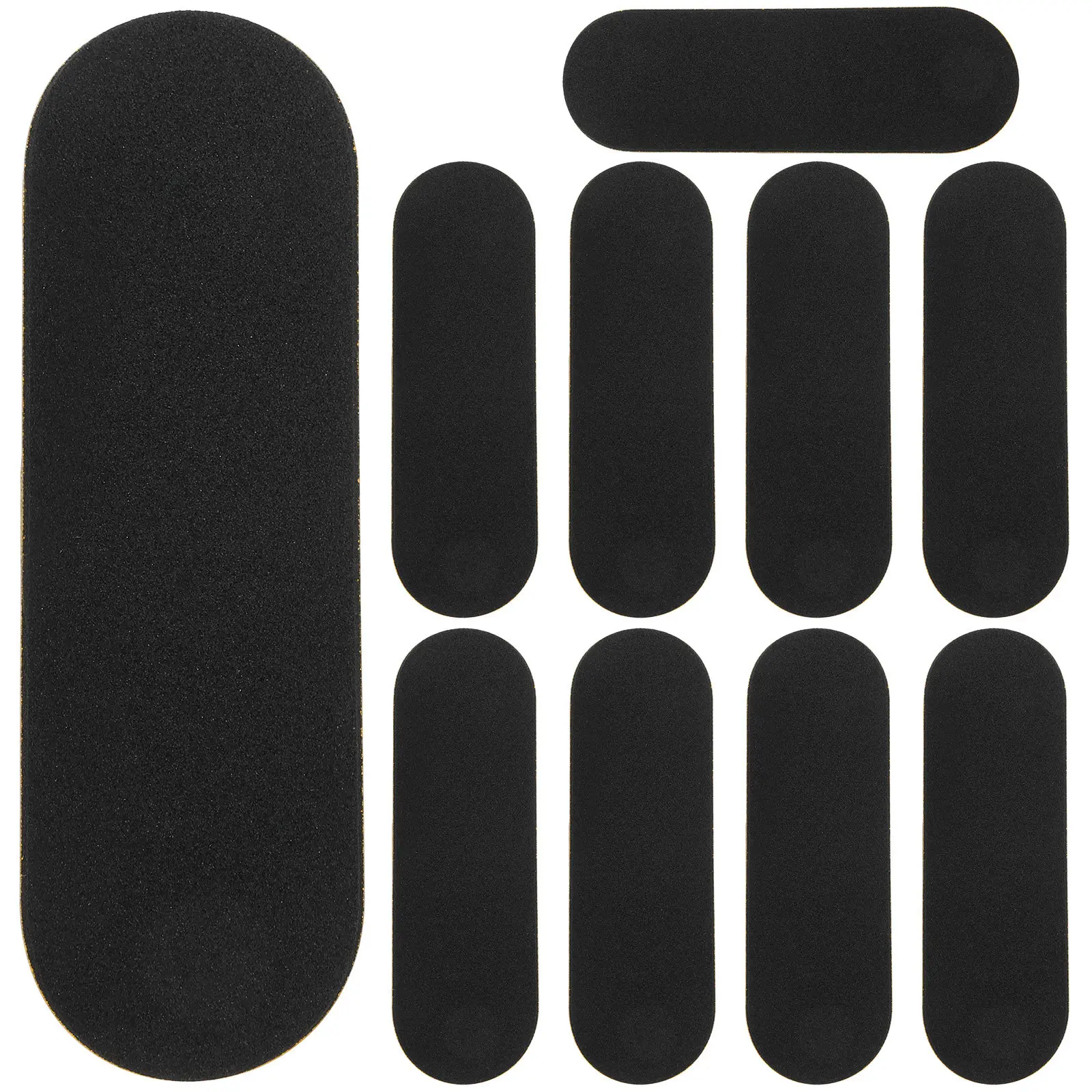 10Pcs Fingerboard Grip Tape with Adhesive Backing Foam Material Soft Touch Non Slip Performance Ideal for Mini Skateboards