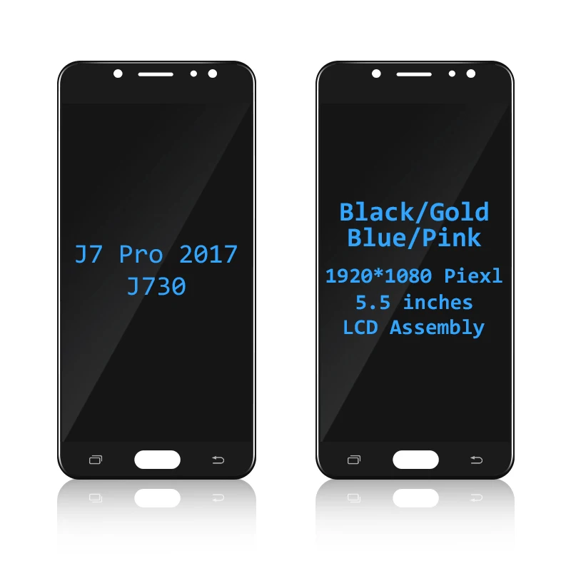 AMOLED For Samsung Galaxy J7 Pro 2017 J730 J7 2017 J730F LCD Digitizer Replacement Parts For J730G/DS J730GM/DS Display