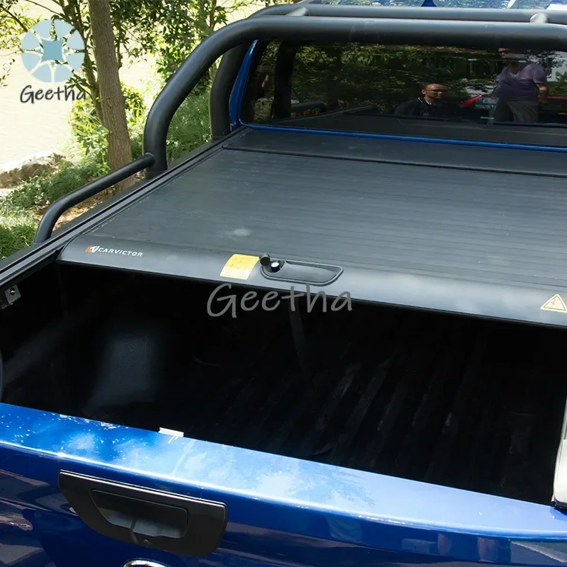 

Pickup Truck Accessories Retractable Truck Covers Tonneau Cover Aluminum Alloy for Hilux Revo Vigo 5 Sets Truck Camper Ranger
