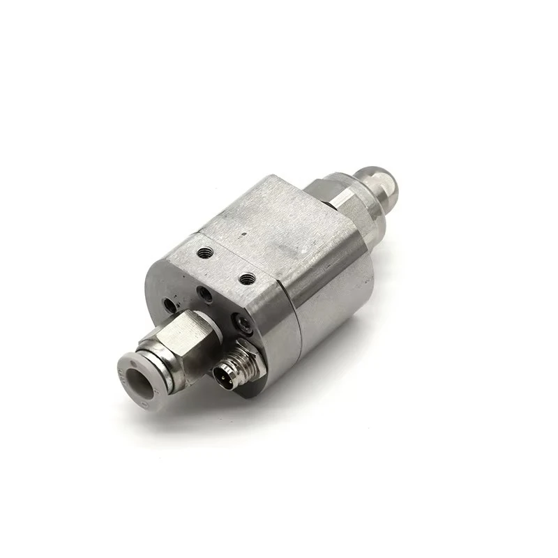 Suitable for DCF-S direct injection single-fluid electromagnetic hydraulic nozzles, made of stainless steel, weighing 0.75 kg.