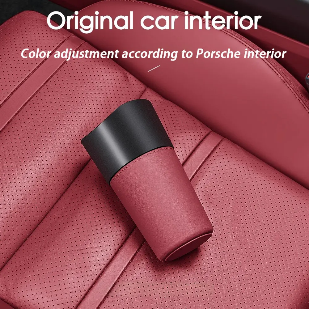 

Автомобильный многофункциональный держатель для чашки с водой, зонтик, мусорный бак, сумка для хранения для Porsche Cayenne Panamera Macan Taycan 718