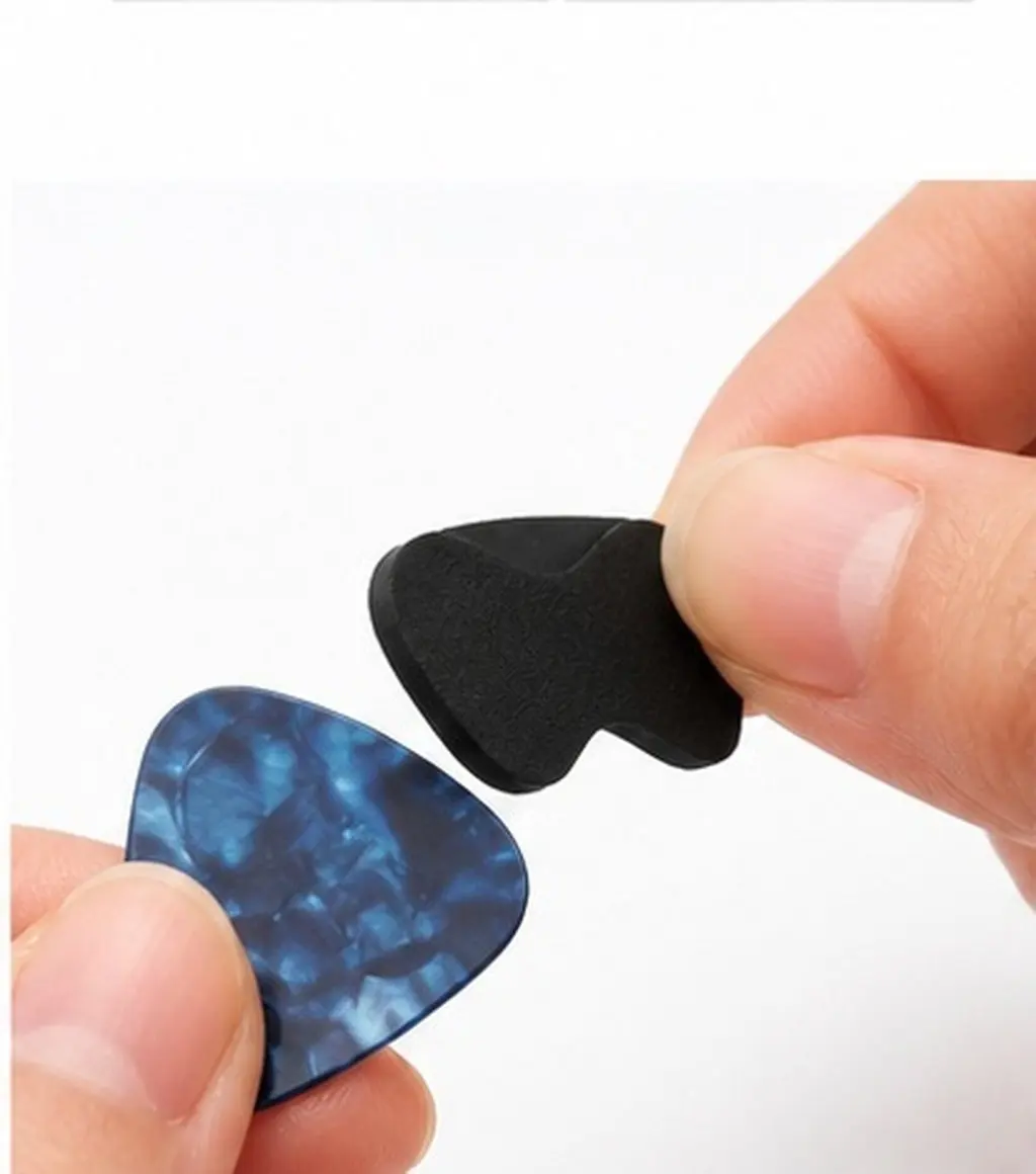 20Pcs Adhesive Guitar Pick Grips Premium Eva Material Non-Slip Grip Enhances Friction Improves Control Ideal for Beginners