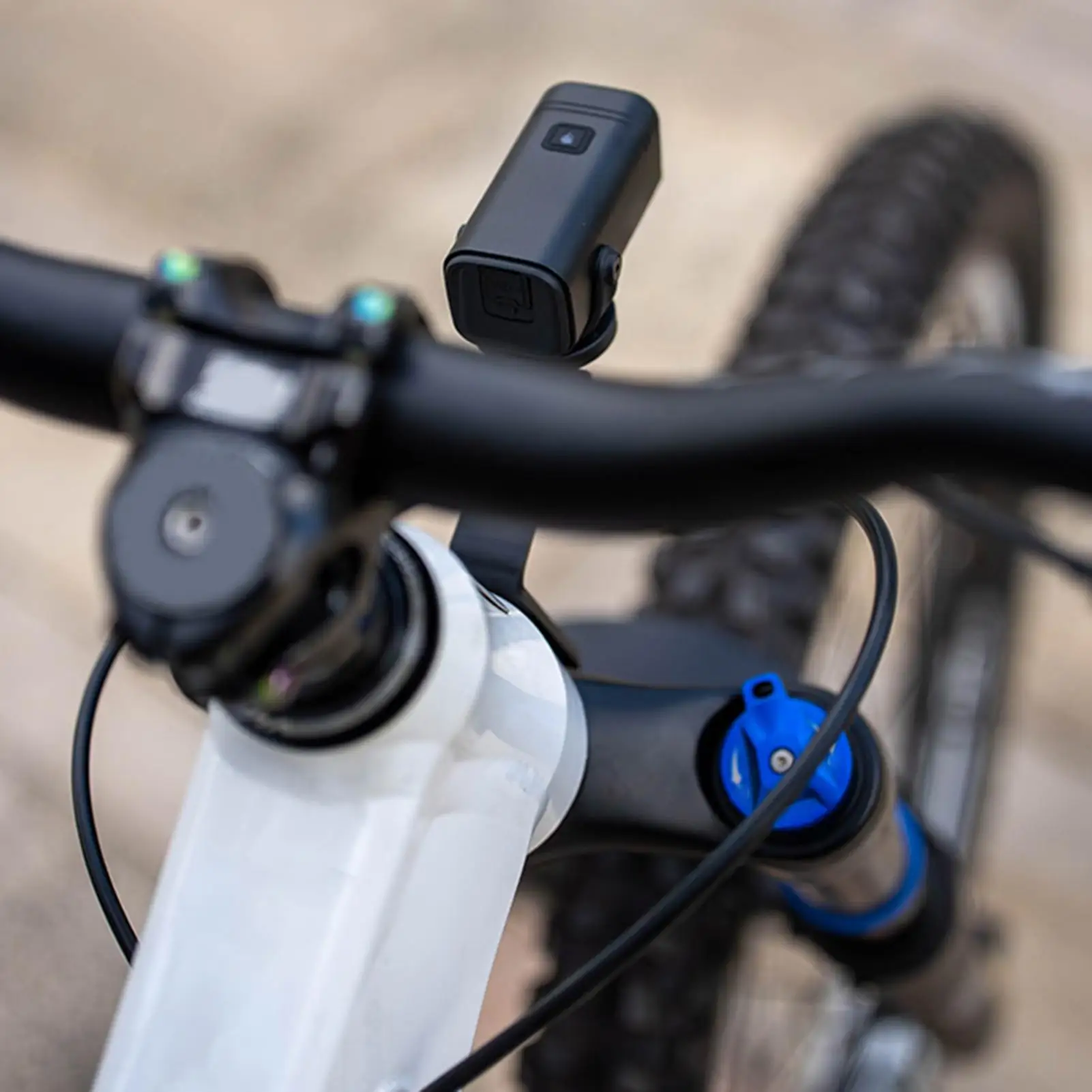 Bike Flashlight Mount Riding Sport Camera Front Fork Extender Holder Bicycle Flashlight Holder For Night Daily Commute Road Trip